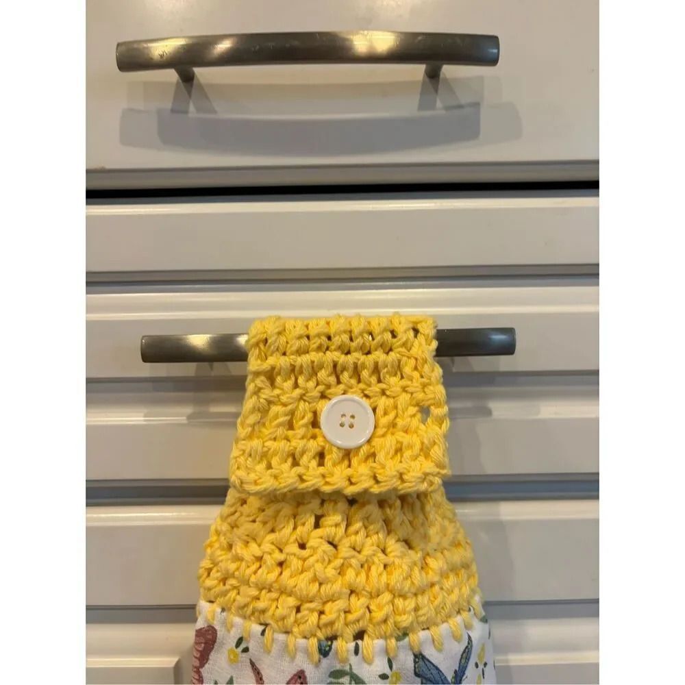 Crochet Top Kitchen-Butterfles - Picture 2 of 2
